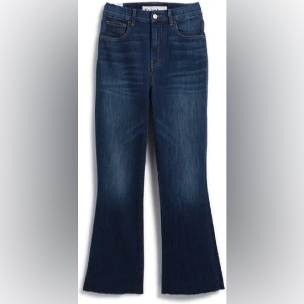 Frank & Eileen Blue Flare Wide Leg Jeans